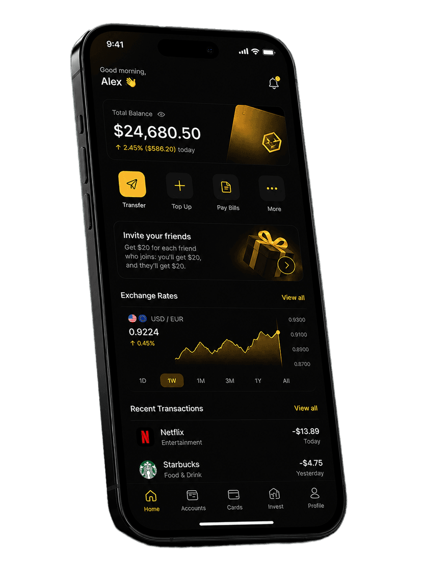 Africa Vision Card mobile app